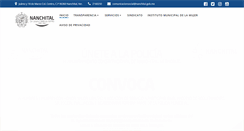 Desktop Screenshot of nanchital.gob.mx